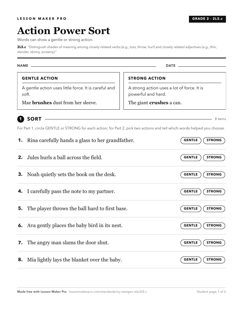 Preview of the 2L5.c printable worksheet