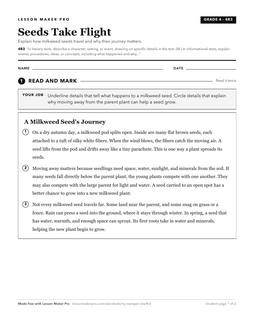 Preview of the 4R3 printable worksheet