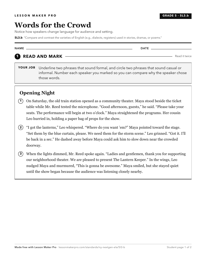 Preview of the 5L3.b printable worksheet