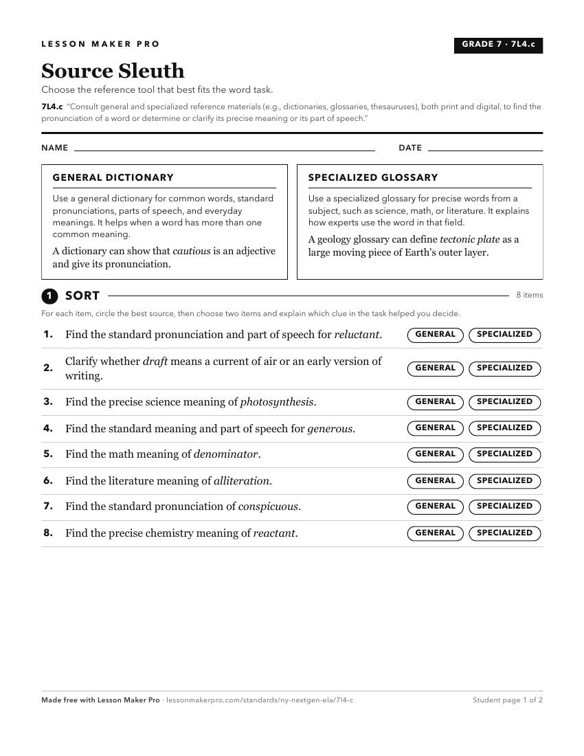 Preview of the 7L4.c printable worksheet