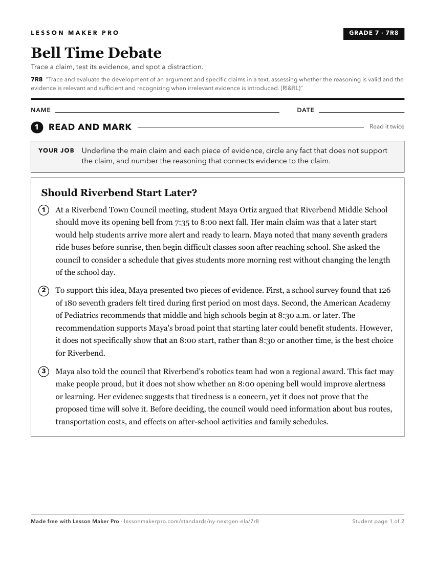 Preview of the 7R8 printable worksheet