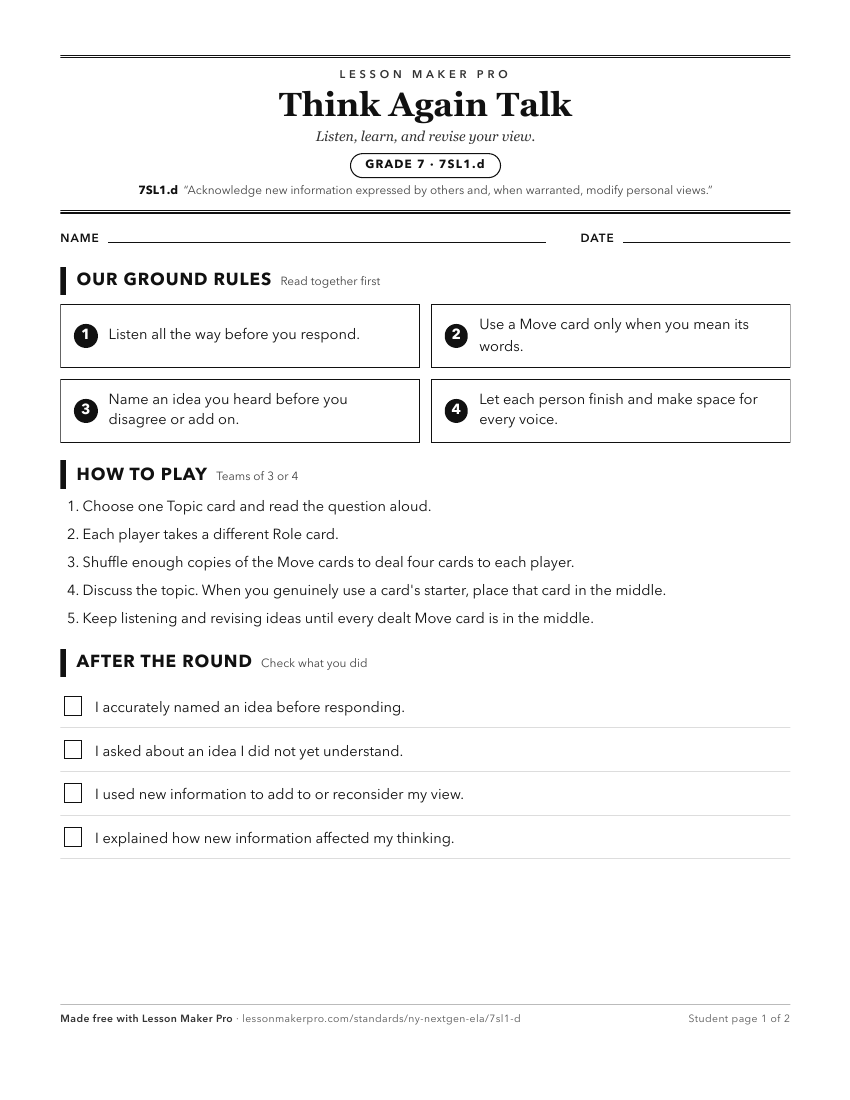 Preview of the 7SL1.d printable worksheet