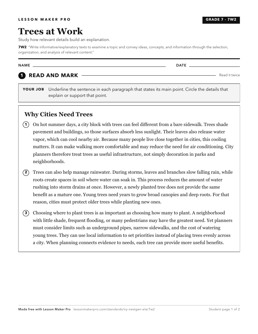 Preview of the 7W2 printable worksheet