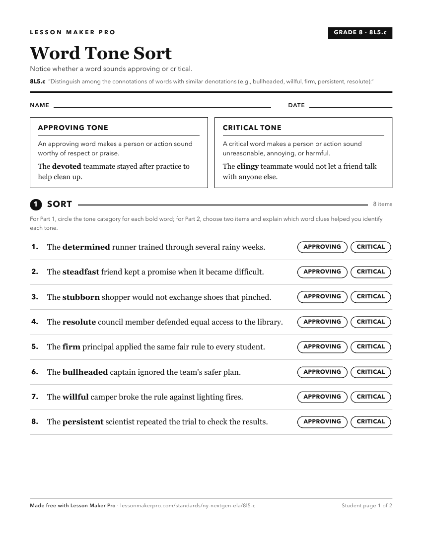 Preview of the 8L5.c printable worksheet