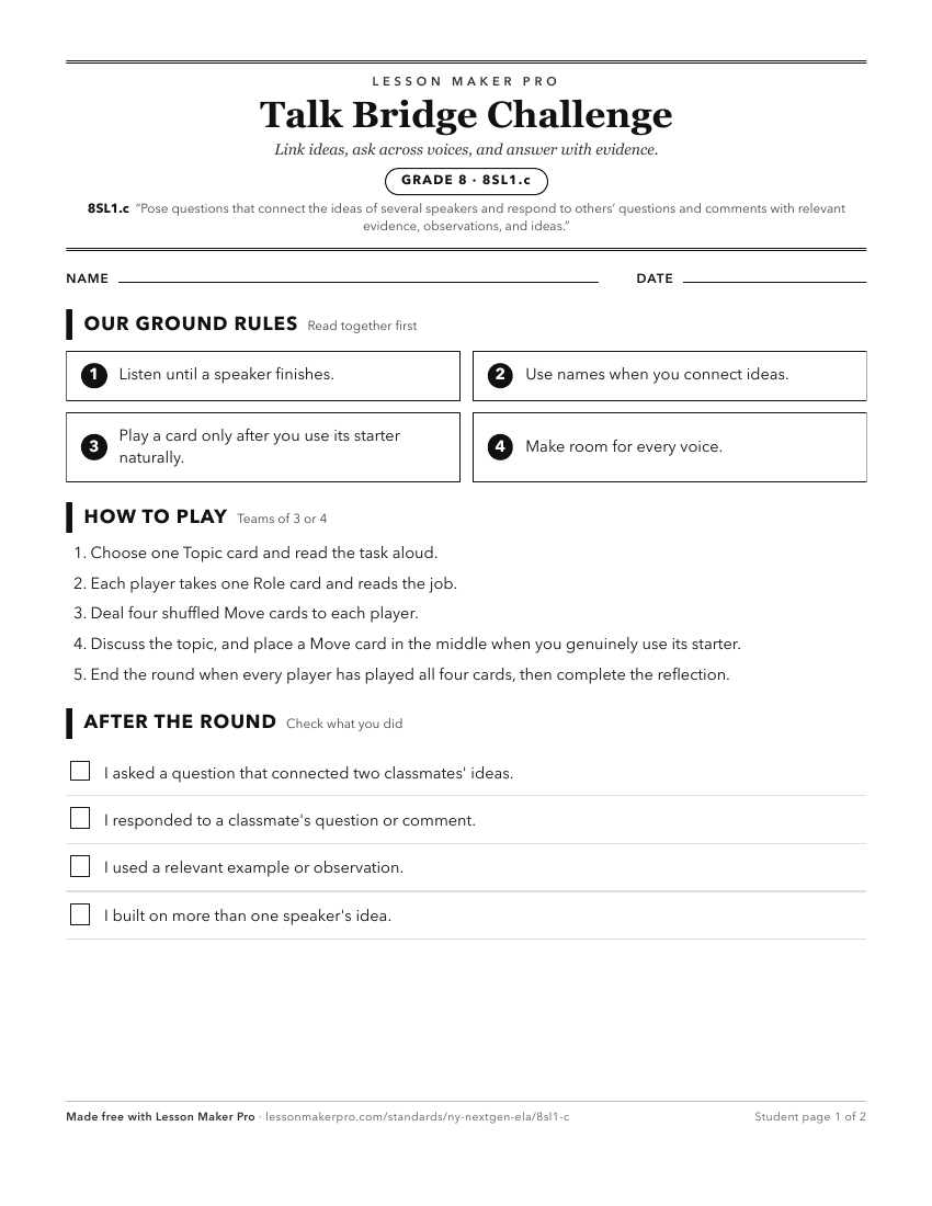 Preview of the 8SL1.c printable worksheet