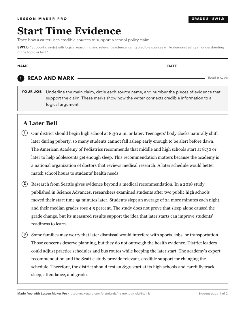 Preview of the 8W1.b printable worksheet