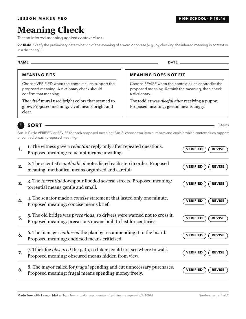 Preview of the 9-10L4d printable worksheet