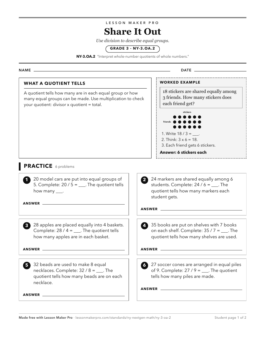 Preview of the NY-3.OA.2 printable worksheet
