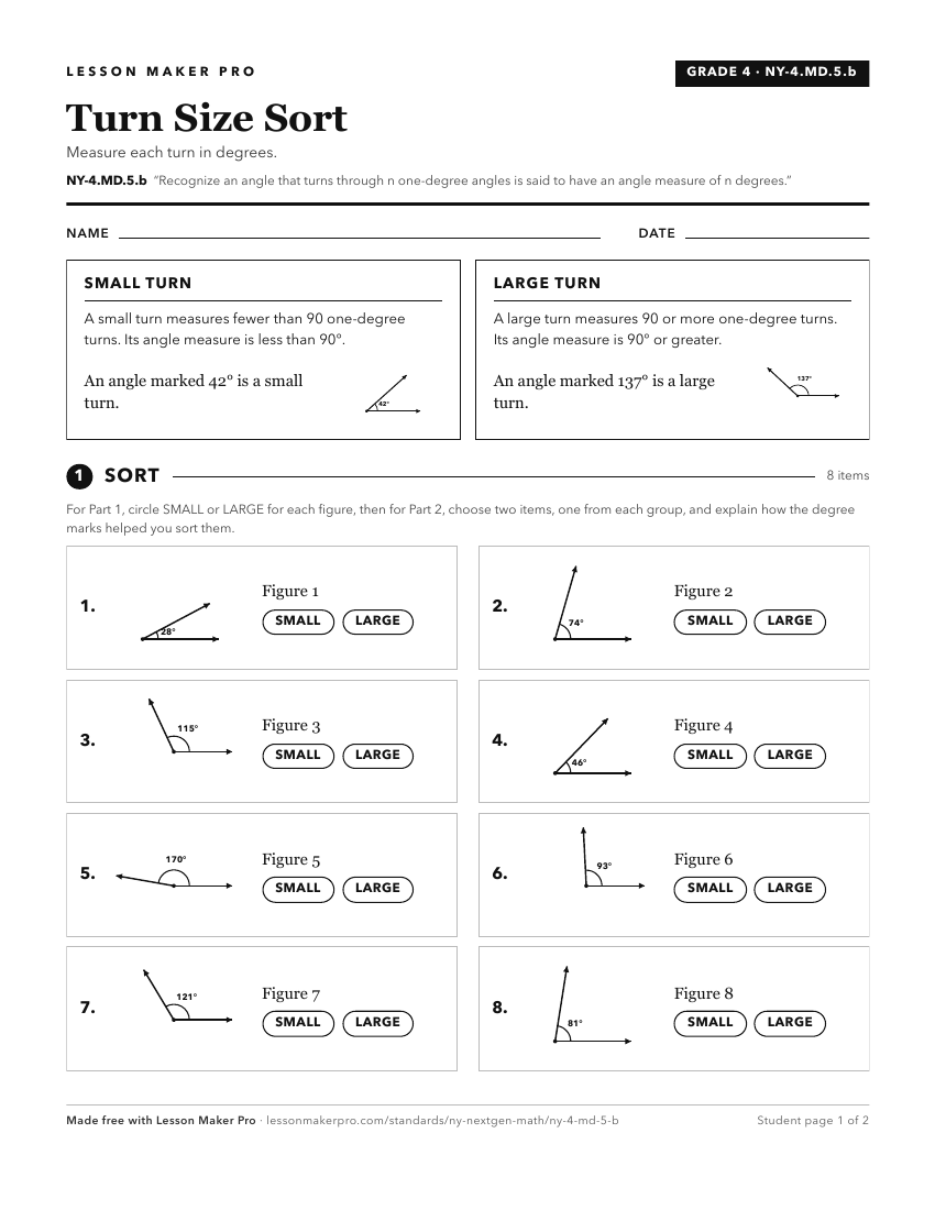 Preview of the NY-4.MD.5.b printable worksheet