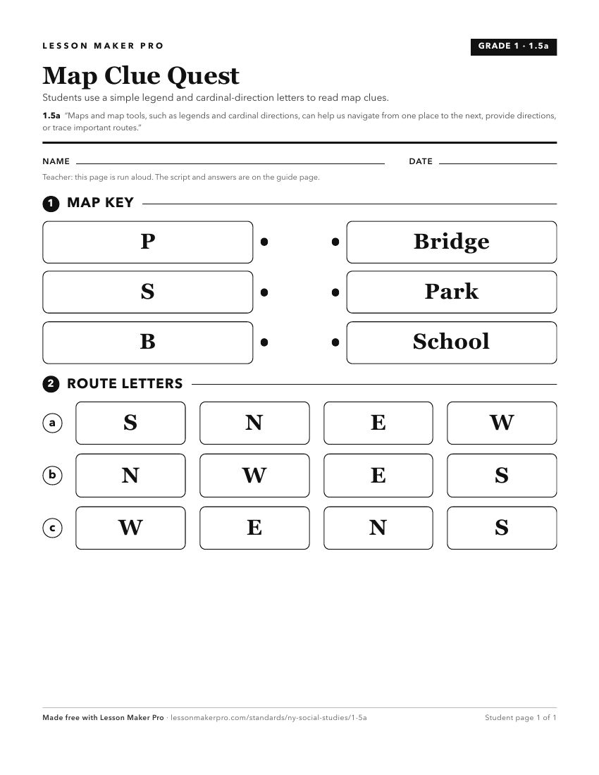 Preview of the 1.5a printable worksheet