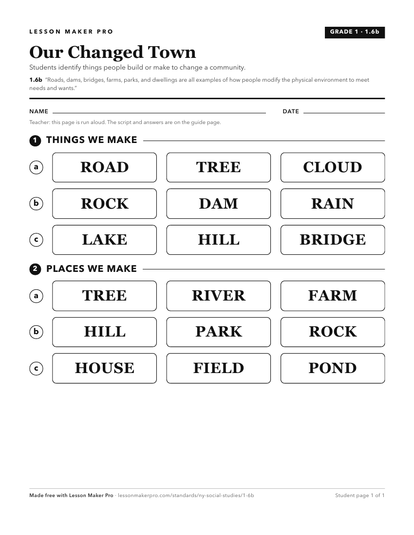 Preview of the 1.6b printable worksheet