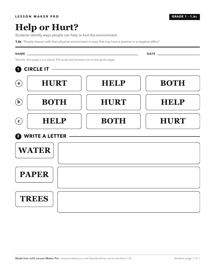 Preview of the 1.6c printable worksheet