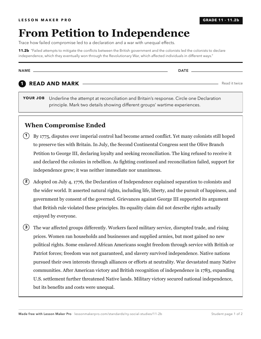 Preview of the 11.2b printable worksheet