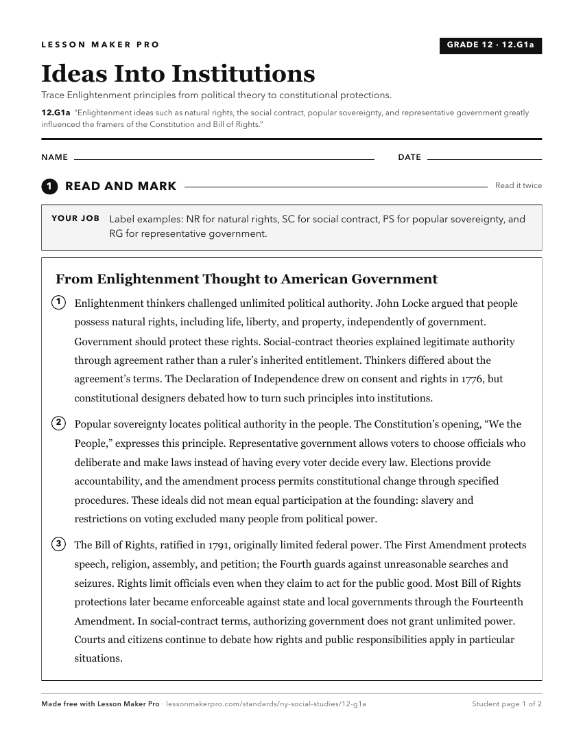Preview of the 12.G1a printable worksheet