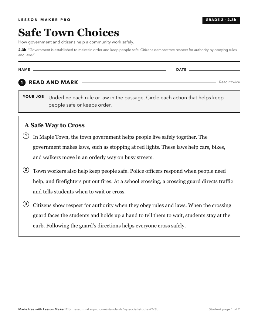 Preview of the 2.3b printable worksheet