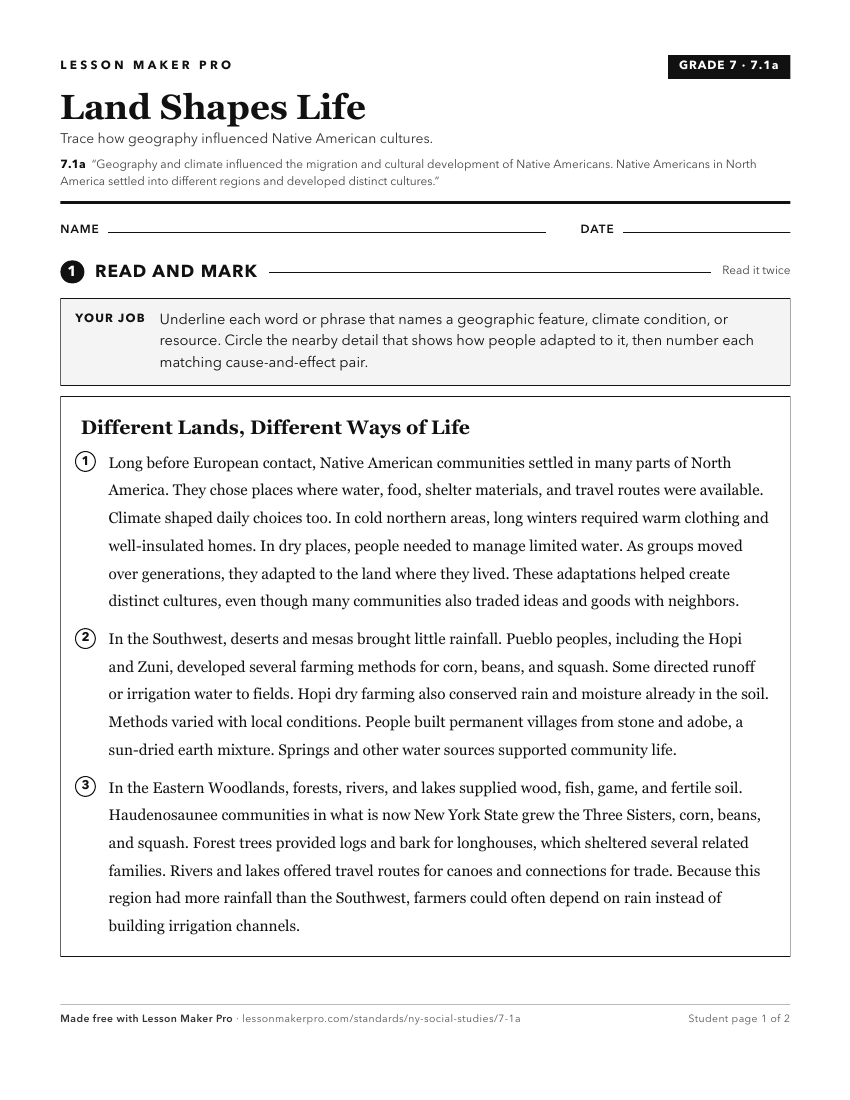 Preview of the 7.1a printable worksheet