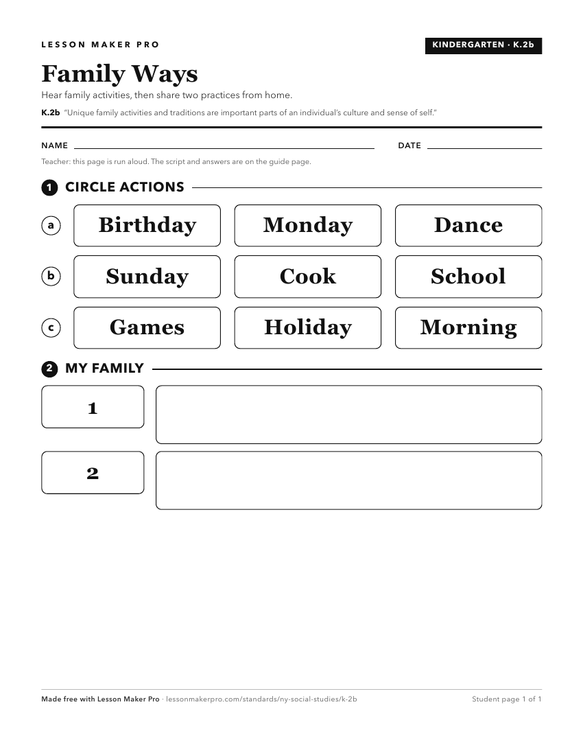 Preview of the K.2b printable worksheet