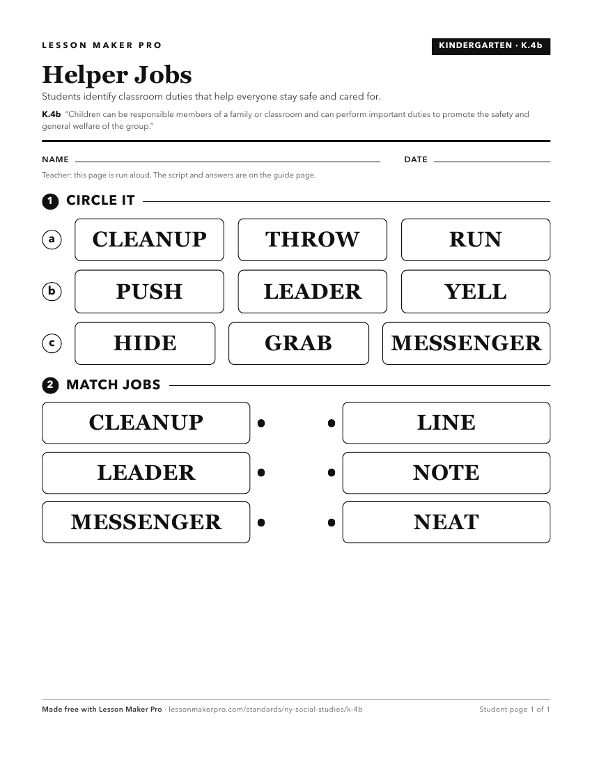 Preview of the K.4b printable worksheet