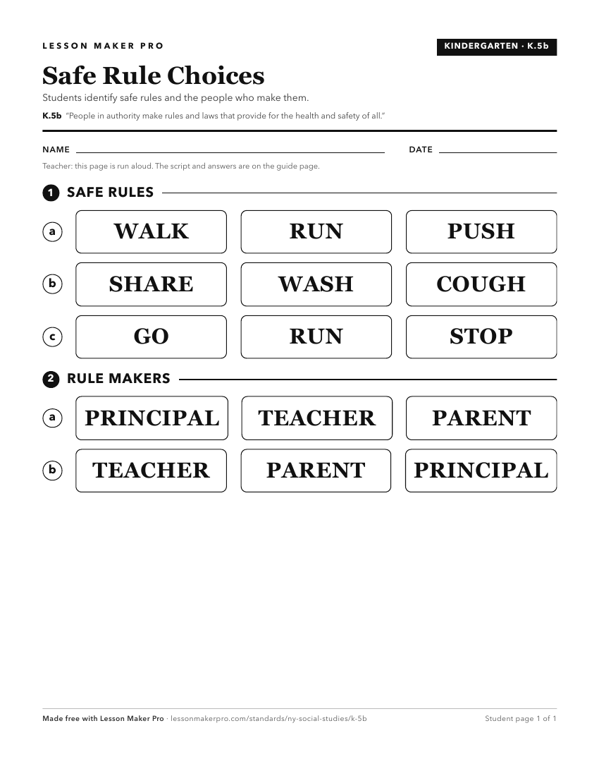 Preview of the K.5b printable worksheet