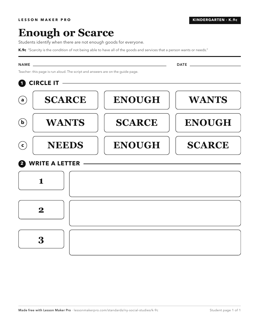 Preview of the K.9c printable worksheet