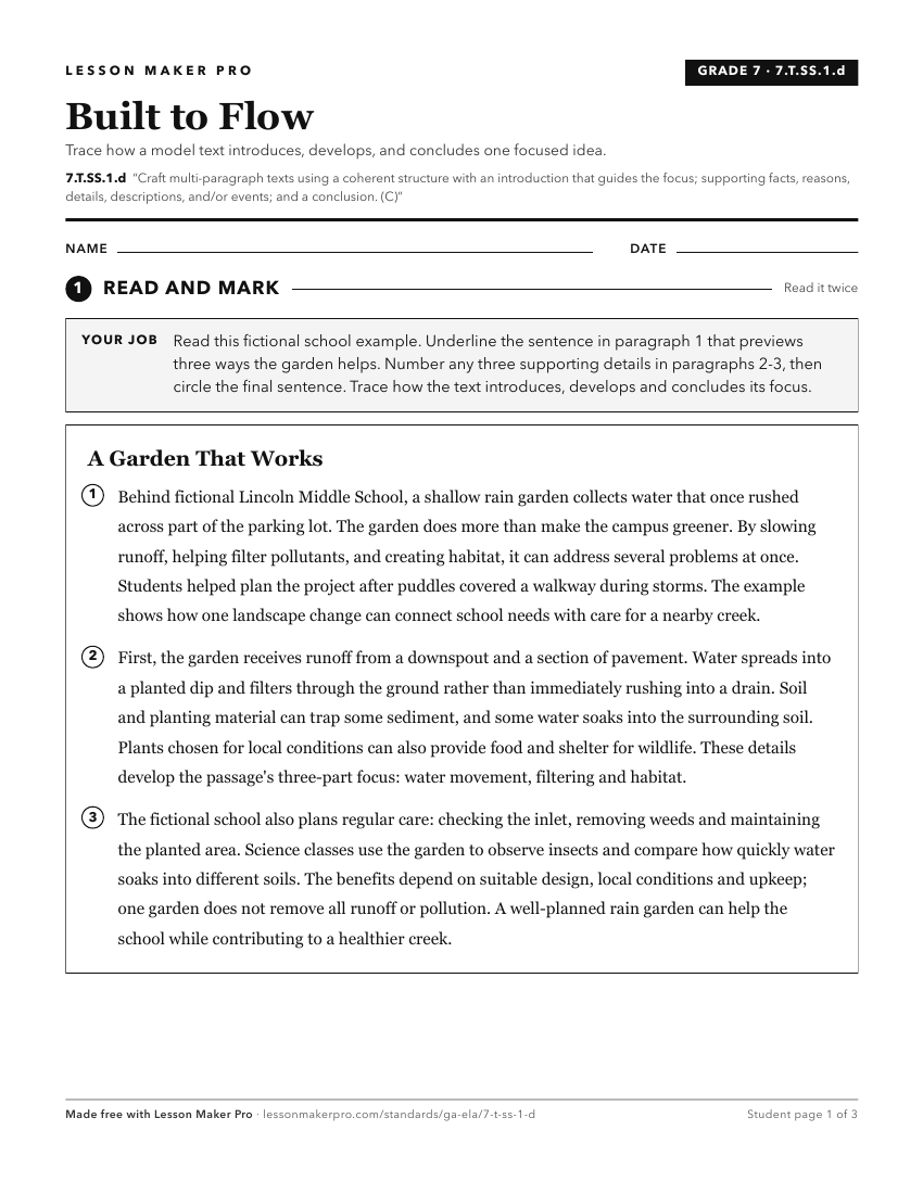 Preview of the 7.T.SS.1.d printable worksheet