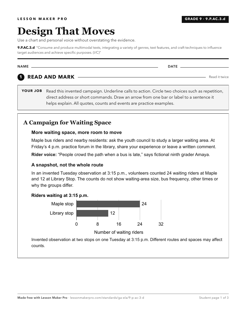 Preview of the 9.P.AC.3.d printable worksheet