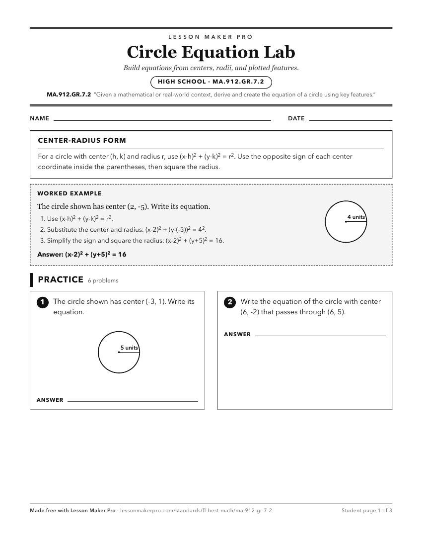 Preview of the MA.912.GR.7.2 printable worksheet
