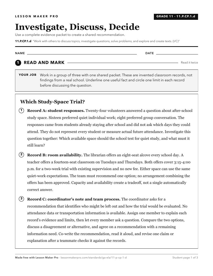 Preview of the 11.P.CP.1.d printable worksheet