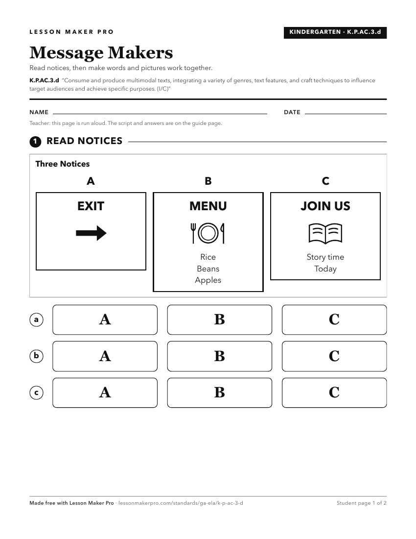 Preview of the K.P.AC.3.d printable worksheet