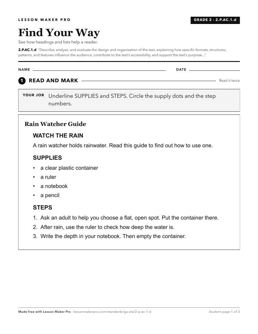 Preview of the 2.P.AC.1.d printable worksheet
