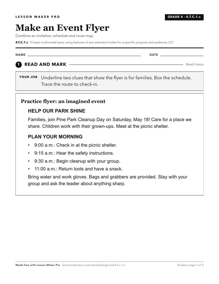 Preview of the 4.T.C.1.c printable worksheet