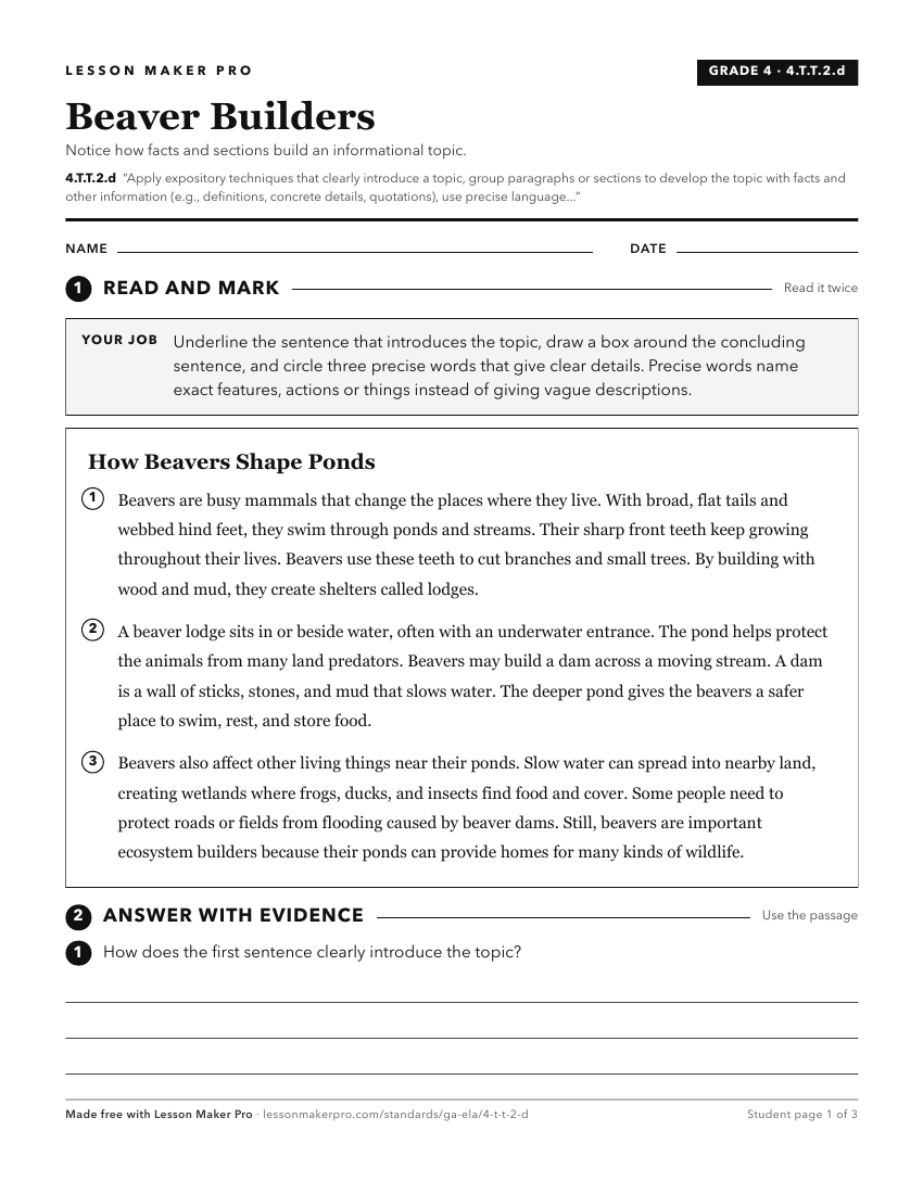 Preview of the 4.T.T.2.d printable worksheet