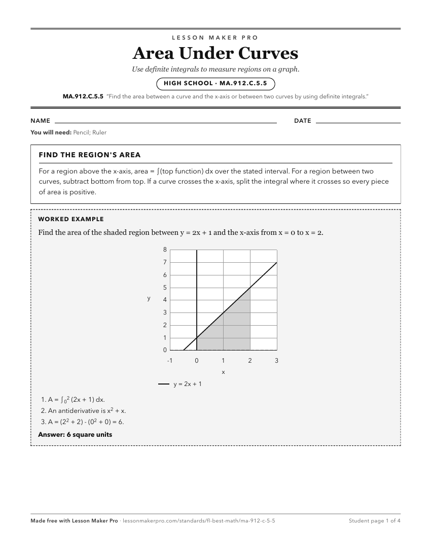 Preview of the MA.912.C.5.5 printable worksheet