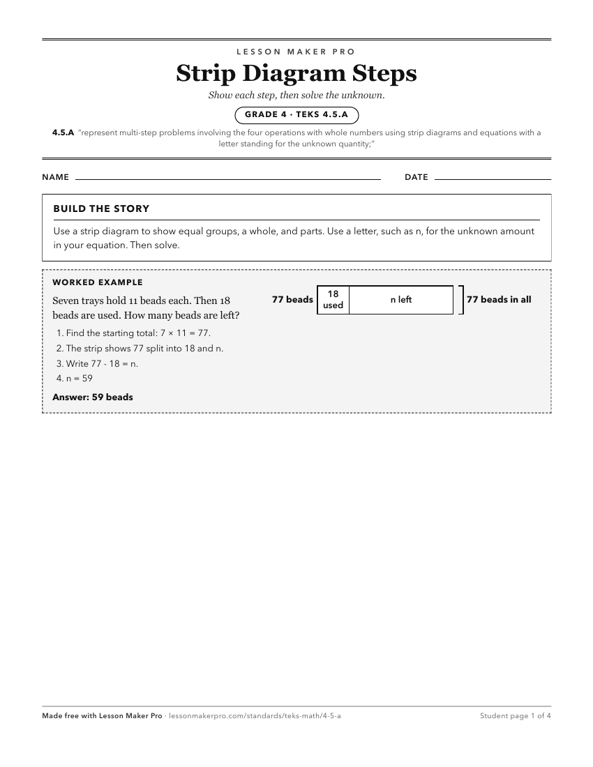 Preview of the 4.5.A printable worksheet