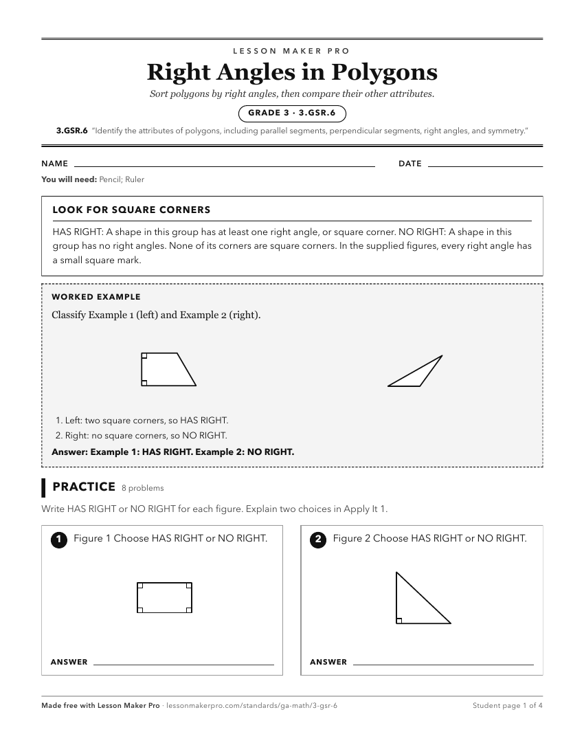 Preview of the 3.GSR.6 printable worksheet