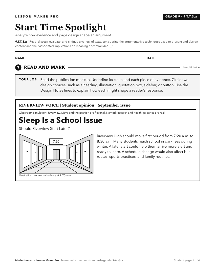 Preview of the 9.T.T.3.a printable worksheet