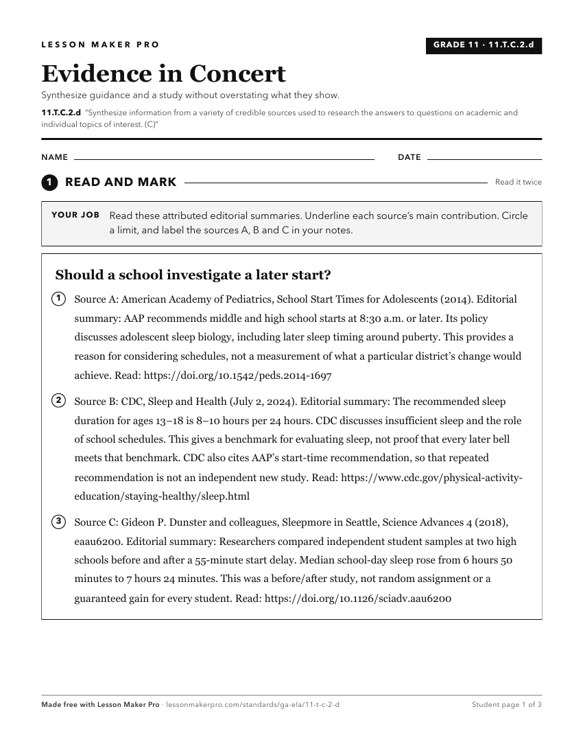 Preview of the 11.T.C.2.d printable worksheet