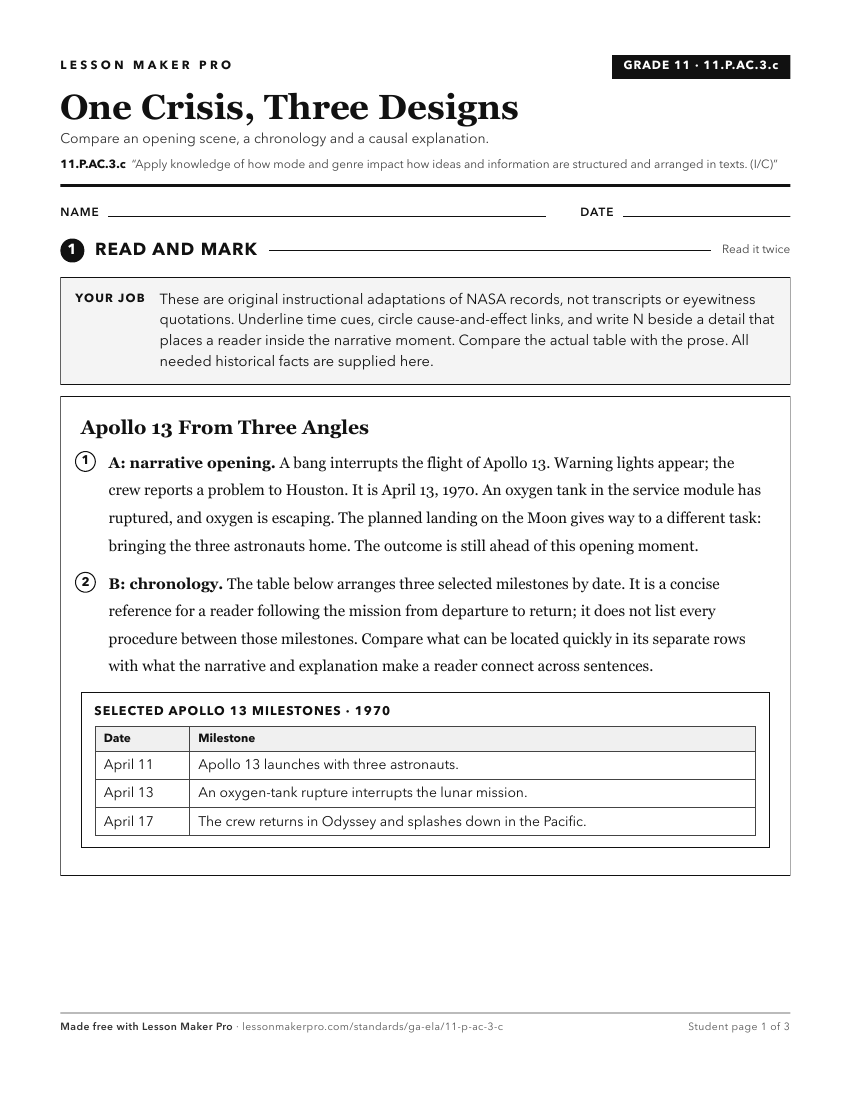 Preview of the 11.P.AC.3.c printable worksheet
