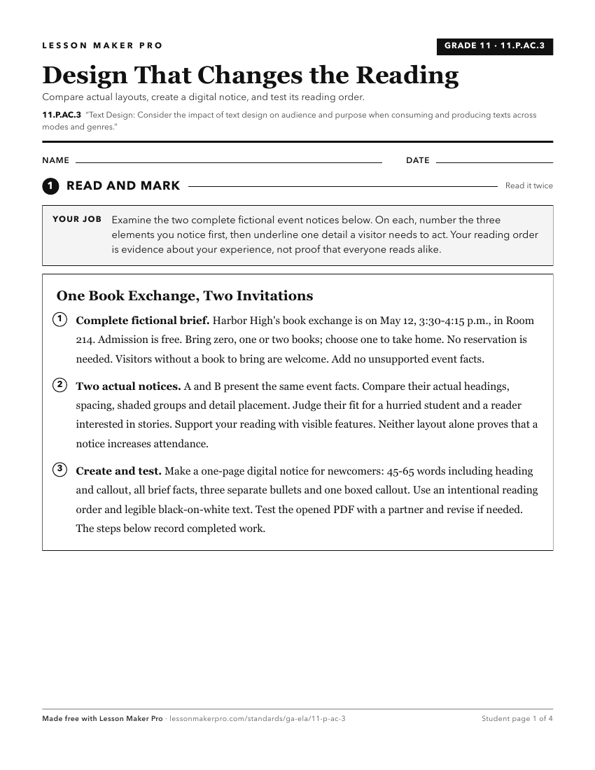 Preview of the 11.P.AC.3 printable worksheet