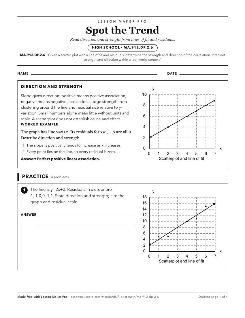 Preview of the MA.912.DP.2.6 printable worksheet