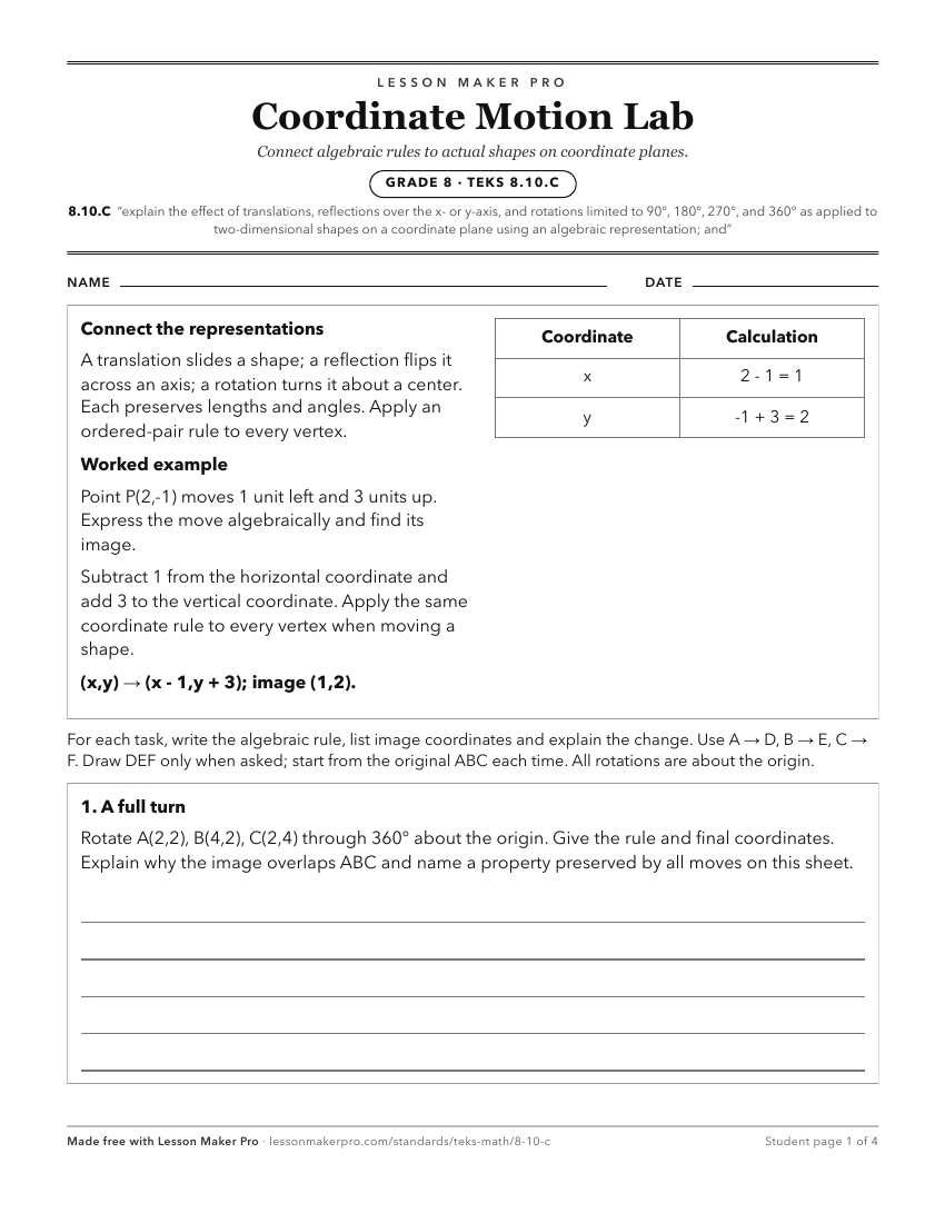 Preview of the 8.10.C printable worksheet
