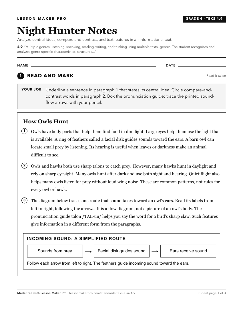 Preview of the 4.9 printable worksheet
