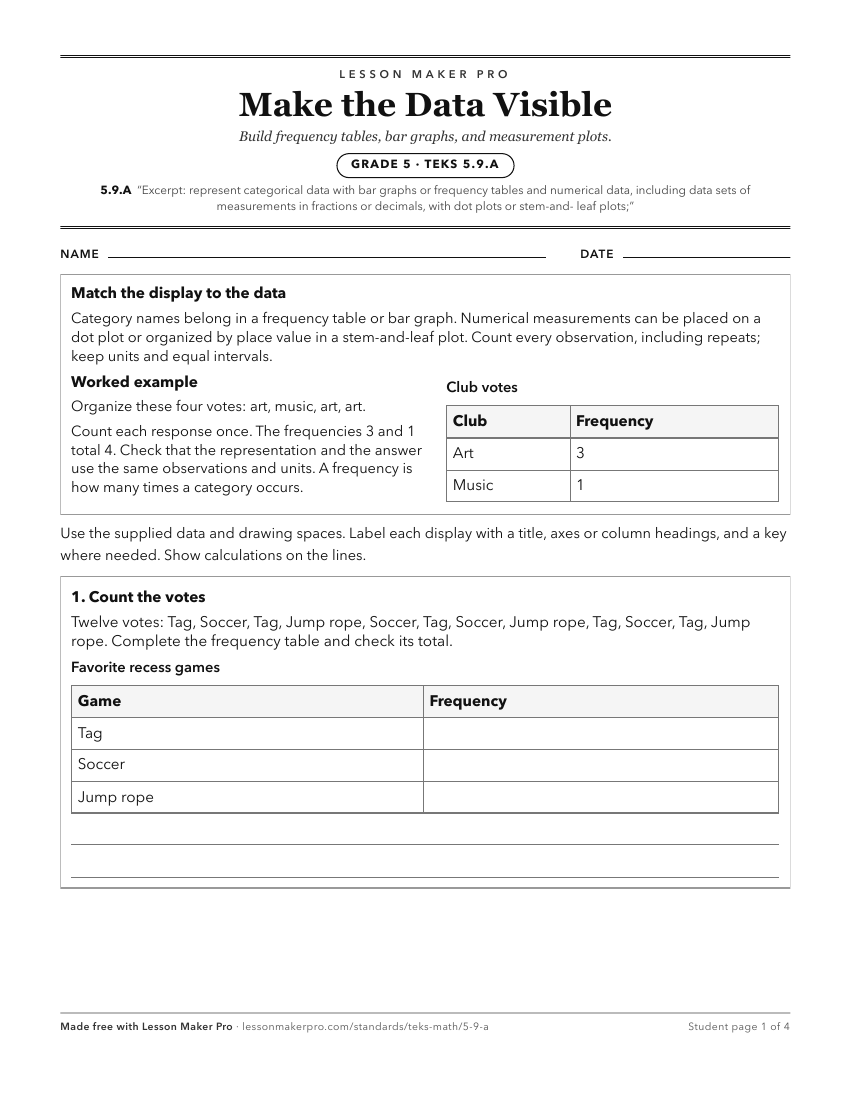 Preview of the 5.9.A printable worksheet