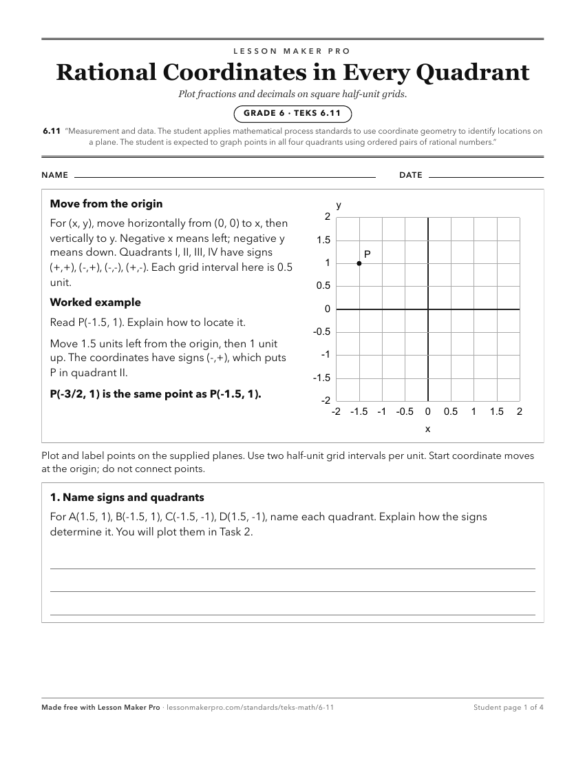 Preview of the 6.11 printable worksheet
