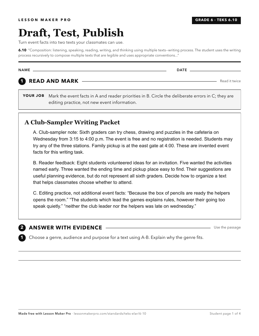 Preview of the 6.10 printable worksheet