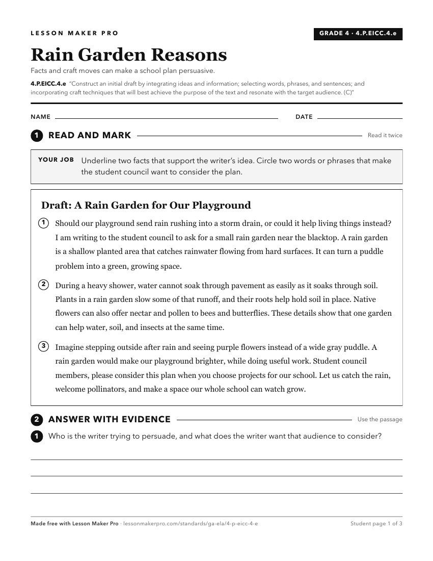 Preview of the 4.P.EICC.4.e printable worksheet