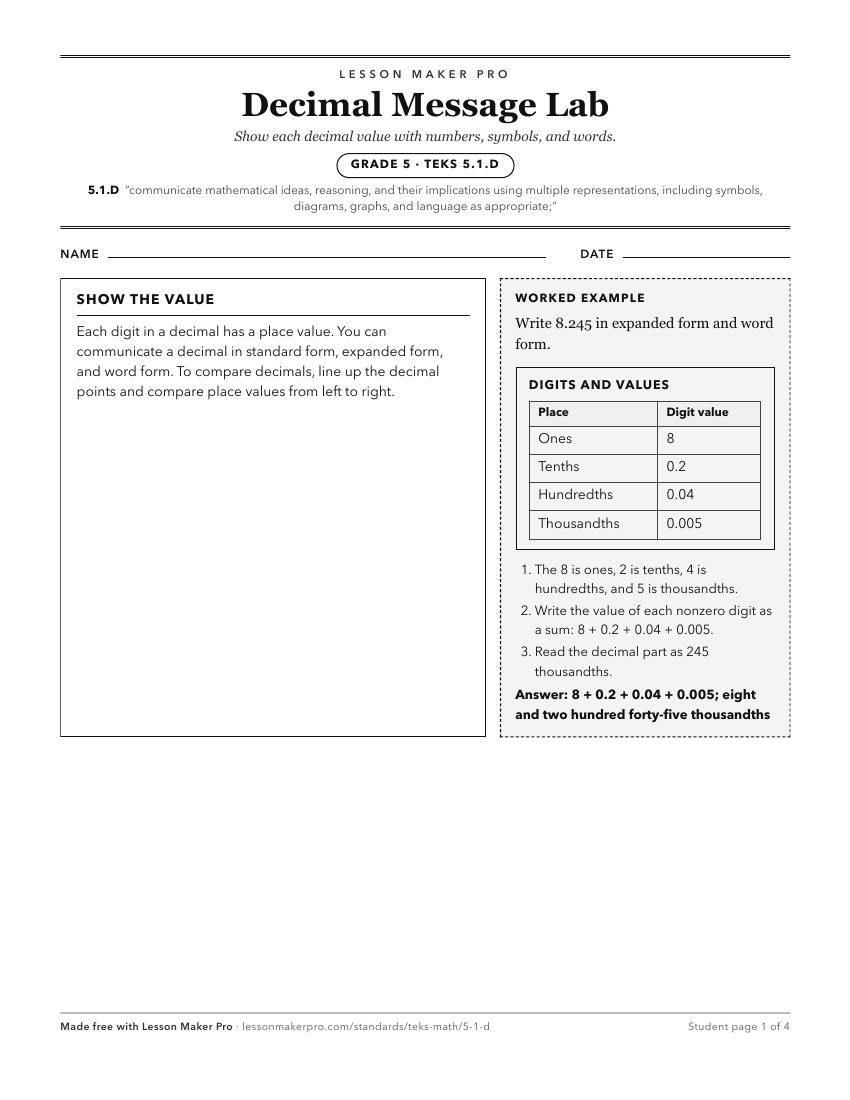 Preview of the 5.1.D printable worksheet