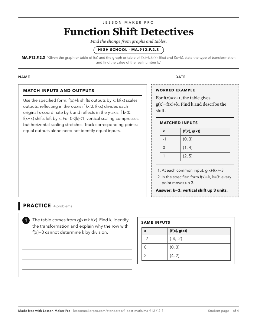 Preview of the MA.912.F.2.3 printable worksheet