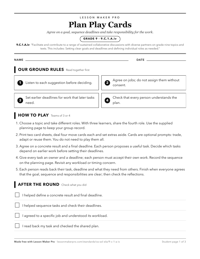 Preview of the 9.C.1.A.iv printable worksheet