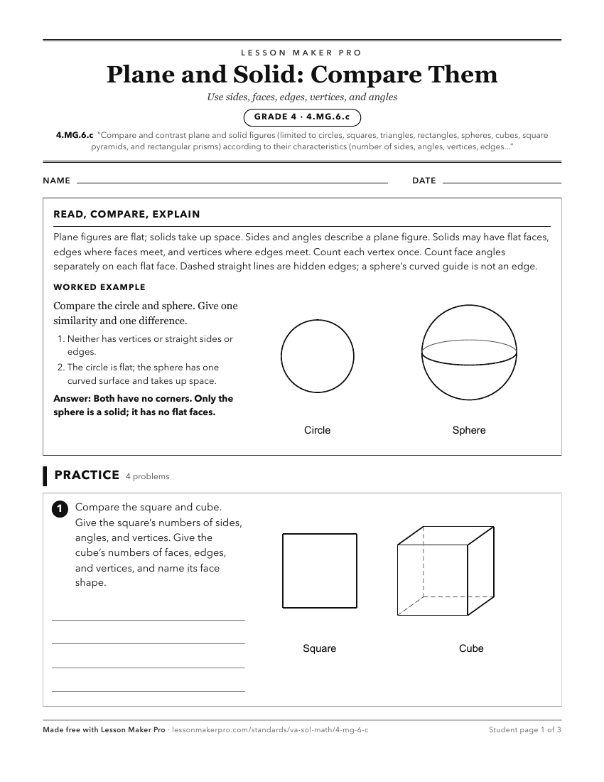 Preview of the 4.MG.6.c printable worksheet
